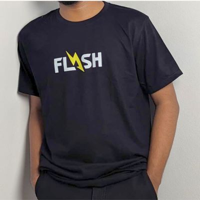 Basic | T-Shirt | Front Print With HoneyComb Rib 180+ GSM_img_1