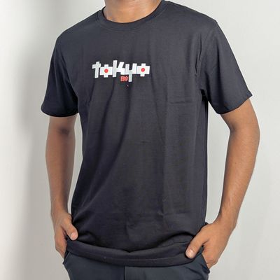 Basic | T-Shirt | Front Print With HoneyComb Rib 180+ GSM_img_3