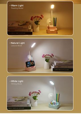 4 in 1 Multi-function LED Desk Lamp With Fan_img_4