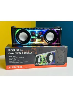 Mecha A88 10W Transparent Dual Bluetooth Speaker_img_4