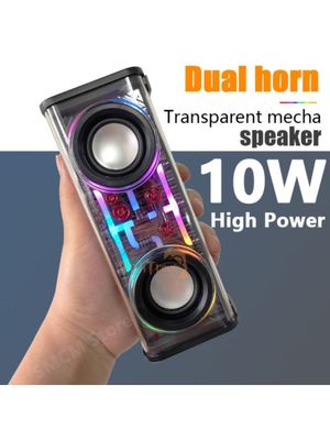 Mecha A88 10W Transparent Dual Bluetooth Speaker_img_5