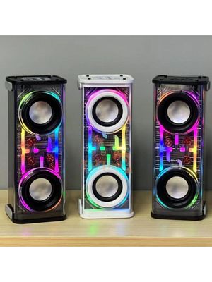 Mecha A88 10W Transparent Dual Bluetooth Speaker_img_6