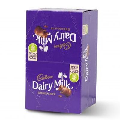 Cadbury Dairy Milk Chocolate Bar 6.6g 5rs Box (Pack of 72) INDIAN_img_0