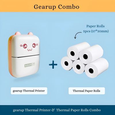 Gearup Mini Thermal Printer & Thermal Paper Rolls Combo – Price in Bangladesh_img_2