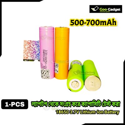 18650 3.7V Lithium-Ion Battery Capacity Tested – Recycled from Old Laptop_img_1