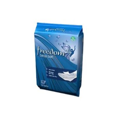 Freedom Cotton Soft Belt System Senitary Napkin 10Pads_img_0