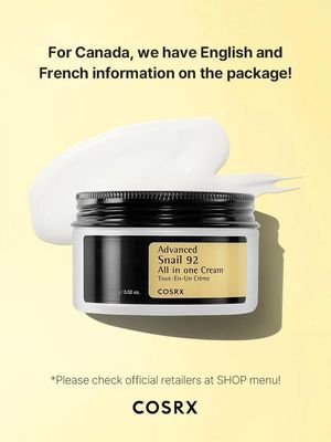 Cosrx Advanced Snail 92 All In One Cream – 100g - 8809416470016_img_1