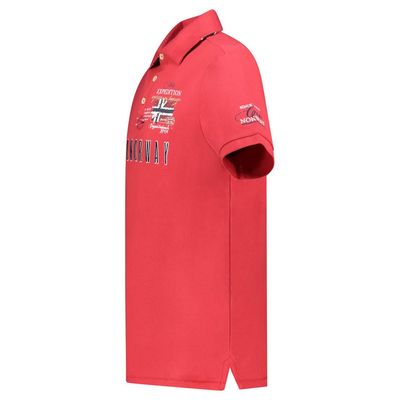 Men - Polo Short Sleeve 100% Cotton Red_img_2