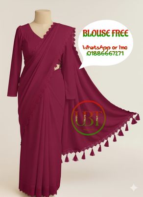 প্রিমিয়াম লেস টারসেল শাড়ি_img_7