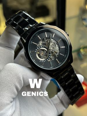 Armani Exchange Auto Chain Full Black_img_0