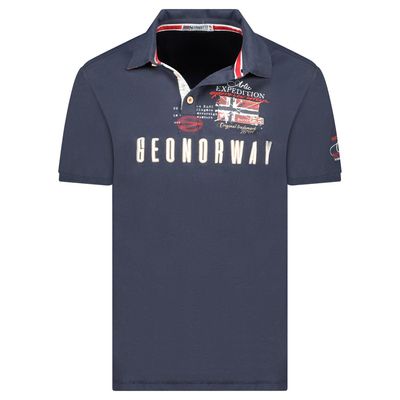 Man - Polo Short Sleeve 100% Cotton Navy_img_0