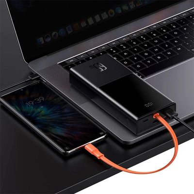 Baseus Elf Digital Display Power Bank with Type C Cable 65W 20000mAh_img_2