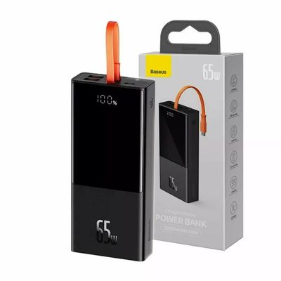 Baseus Elf Digital Display Power Bank with Type C Cable 65W 20000mAh_img_0
