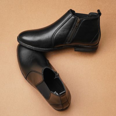 Urban Elegance Black Chelsea Boot_img_1