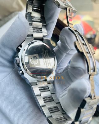 GC Silver Blue Dial Chronograph Watch (AA Grade)_img_2