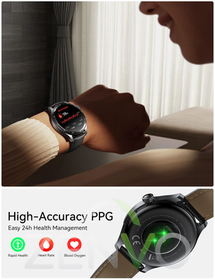 JOYROOM JR-FC2 Pro Classic Series Smart Watch – Moonlight Silver_img_2