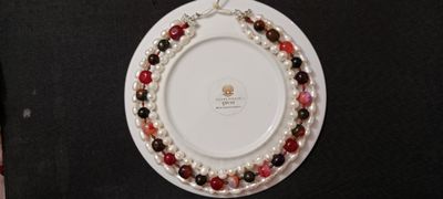Exclusive Pearl & Stone combination 3 Layer Necklace_img_0
