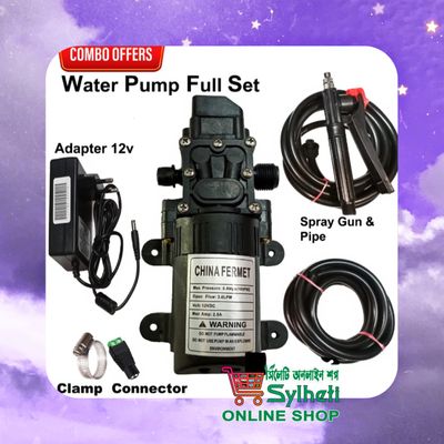 12 Volt High Pressure Full Set Water Pump_img_0