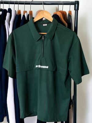 Premium Oversized ZipCollar T-Shirt_img_3