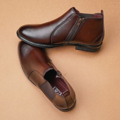 Urban Elegance Chocolate Chelsea Boot_img_1
