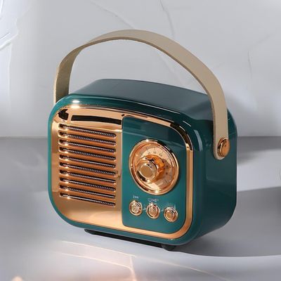 Creative Vintage Bluetooth Speaker – Portable & Rechargeable_img_2