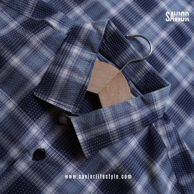 Blue Shadow - Pocketless Full Sleeve Check Shirt_img_3