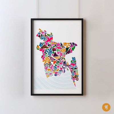 Bangladeshi Colorful map_img_1