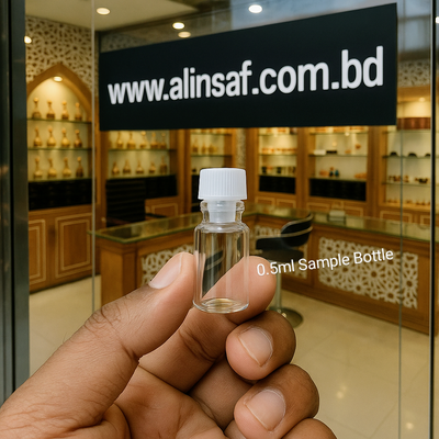 0.5 ml - Clear Glass Attar sample bottle - 5.50 Tk Pcs_img_2