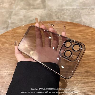 Guaranteed Anti Yellow Smoky Transparent Crystal Case_img_2