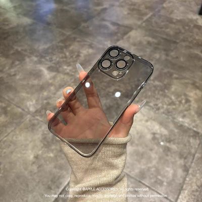 Guaranteed Anti Yellow Smoky Transparent Crystal Case_img_3