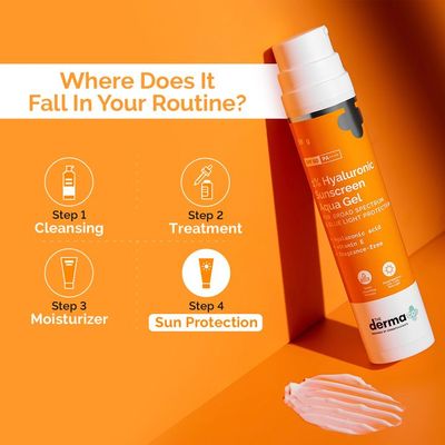 The Dermaco 1% Hyaluronic Sunscreen Aqua Gel - 50g_img_6