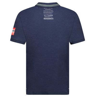 Man - Polo Short Sleeve 100% Cotton Navy_img_1