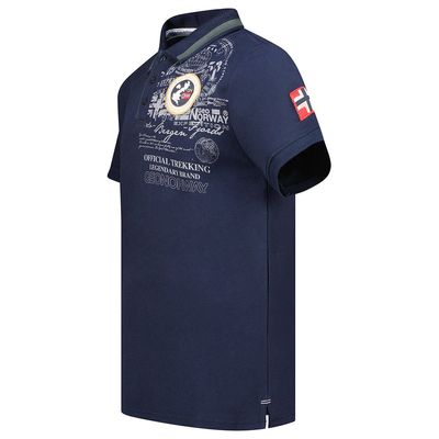 Man - Polo Short Sleeve 100% Cotton Navy_img_2