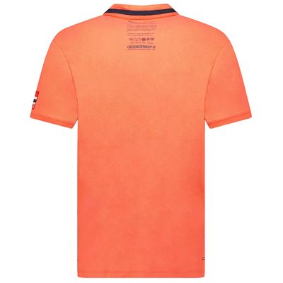 Man - Polo Short Sleeve 100% Cotton Coral_img_1