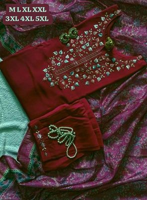 🌸কামিজ: রিয়ন কটন / 🌸সালোয়ার: বাটার সিল্ক / 🌸ওড়না: হাফ সিল্ক প্রিন্ট করা পাঁচ হাত।