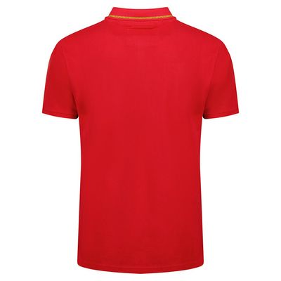 Men - Polo Short Sleeve 100% Cotton Red_img_1