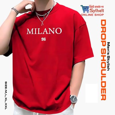 Combo Men's Stylish Drop Shoulder- Milano (Colour- Sky Blue & Rad)_img_1