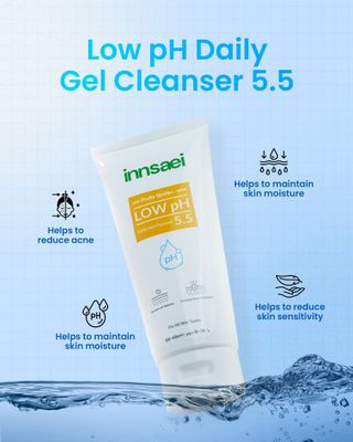 Innsaei Low pH Daily Gel Cleanser 5.5 – Gentle Face Wash for Sensitive Skin – 150ml - 80174_img_2