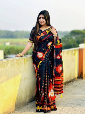 স্কিন প্রিন্ট শাড়ি_img_2