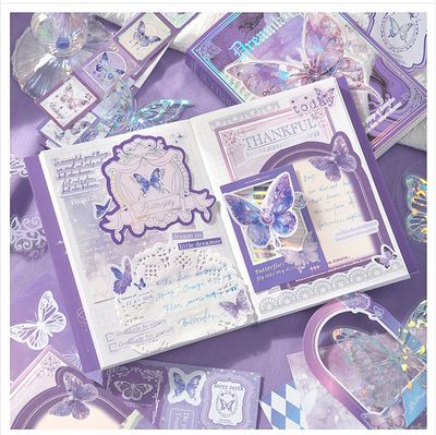 Journal set, Europe and the United States butterfly map warm send series gift box._img_1