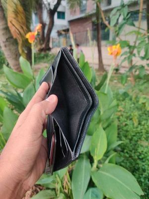 KROYSHALA Men's Leather Wallet - Black | Slim & Stylish Bifold_img_5
