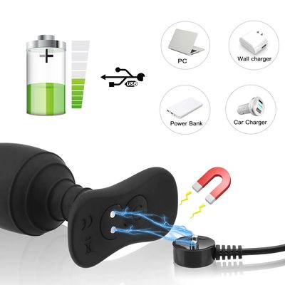 Electric Shock Vibrators Anal Plug For Women Vaginal Balls Men Butt Anus Dilator Prostate Massager Female Masturbator Sex Toys_img_3
