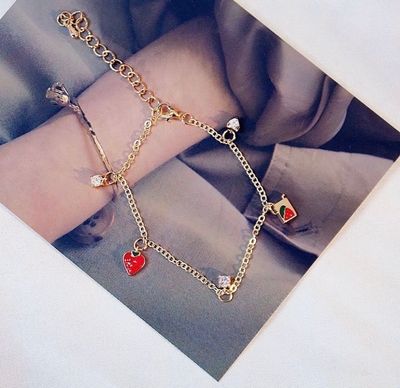 golden strawberry bracelets 🍓_img_1
