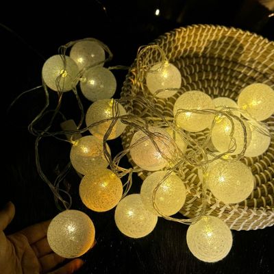 Cotton Ball Fairy Decorative Lights_img_1