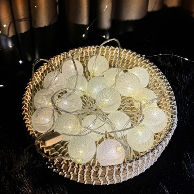 Cotton Ball Fairy Decorative Lights_img_2