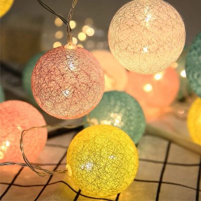 Cotton Ball Fairy Decorative Lights_img_4