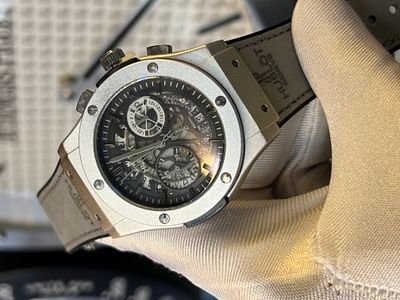 Hublot Gray Belt Silver Frame AA_img_0