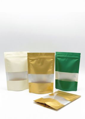 Stand up Hard Ziplock Bag 5kg bundle, Strong plastic zipper bag for food storage ,Packet size without Borders (6.5x4.5) inch.weight Capacity: 250gram_img_1