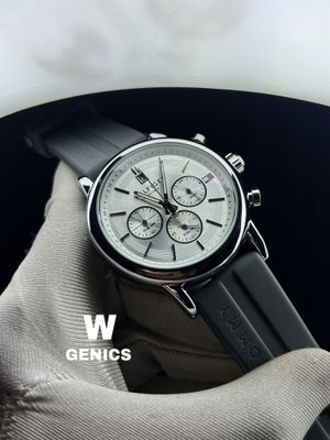Hilfiger Gray Belt White Dial AA_img_0