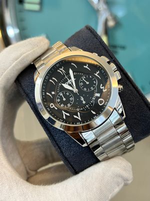 Fossil Arabic Black Dial Silver Body AA Grade_img_0